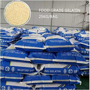 Halal Animal Skin Food Gelatin Bovine Edible Gelatin for Candy and Cakes 140 Bloom